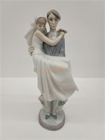 Lladró c-16j bride and groom figurine