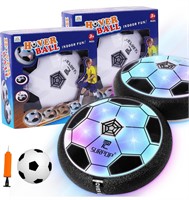 ($40) 2 pack OurHonor Hover Soccer Balls,