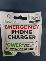 EMERGENCY PHONE CHARGER FOR I-PHONE