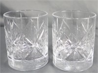 Dewar’s Scotch Whisky Heavy Bottom Embossed Glass