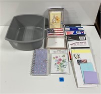 Greeting Cards, Writing Tablets, Etc.