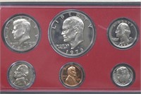 1973 US Proof Set and Stamp Collection