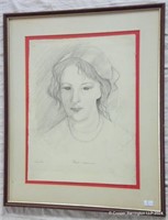 Marie Laurencin Sophie Portrait Drawing