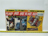 Hot Rod magazines  1963   5 copies