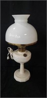Electrified oil lamp