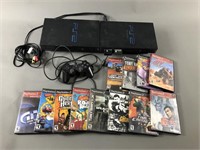 2pc PS2 Fat Consoles w/ 12 Games