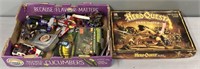 Transformers & Hero Quest Board Game Lot