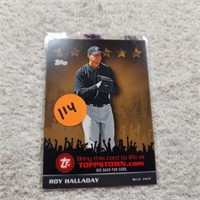 2009 Topps Toppstown Gold Roy Halladay