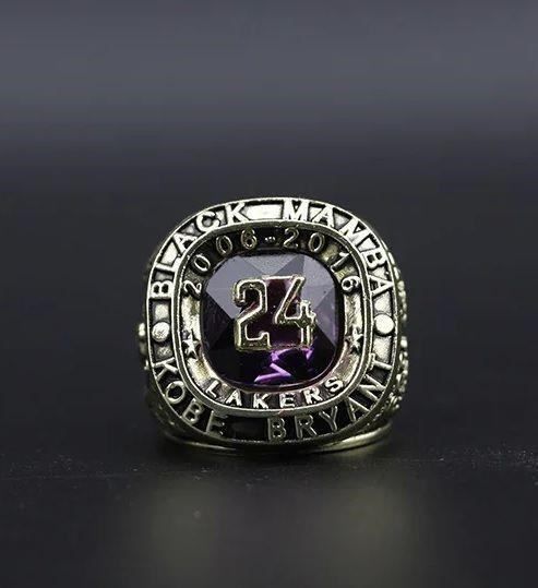 Kobe Bryant Black Mamba Ring