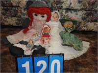 Vintage and Newer Doll Lot