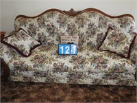 Vintage Floral Couch