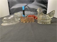(5) Vintage Figural Candy Containers