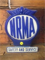 Original early NRMA lightbox