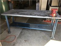 Metal Work Bench with 6" Wilton Vise