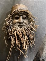 Hand carved root