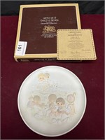 Precious Moments Collectors Plate