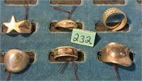 6 -925 ladies' rings