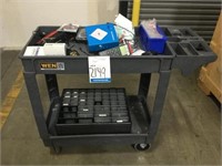 Factory Cart W/ Misc. Items