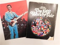 1982 World's Fair Official Guide Book - signed