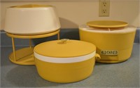Vintage Lazy Susan Storage Containers