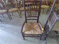 Early American cane seat chair