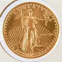 Coin 1989 1/4 Oz. Gold American Eagle $10 Coin