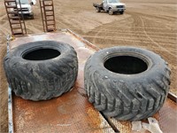 (2) Nokian 700/50-26.5 Forestry Tires