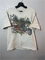 Vintage Harley Davidson Outpost Running Wild Shirt