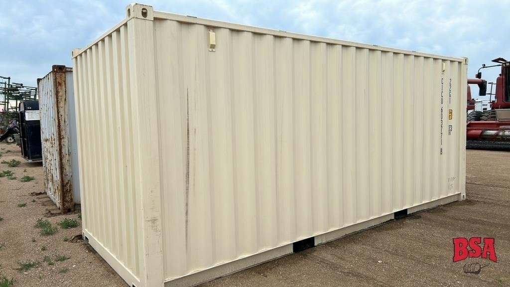 2024 Single-Use, 8'6"x20' Storage Container