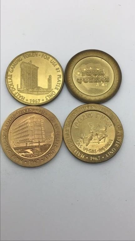 Vintage Casino Tokens