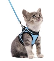 (New)rabbitgoo Cat Harness and Leash Set for