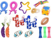 (New)20 Pcs Sensory Fidget Toys Pack, Stress and