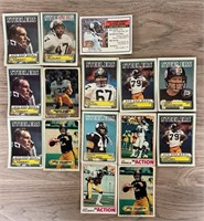 Assorted Early 80's Steelers Cards