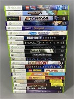 GROUP OF X-BOX 360 GAMES