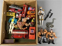 MISC. LOT OF DIECAST & ACTION FIGURES