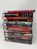DVDS - Karate Kung Fu Movies Jet Li Bruce Lee