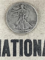 1942 Walking Liberty Half Dollar 90% Silver
