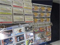 CAR RACING TRADING CARDS ALBUM