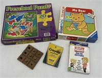 Preschool Jigsaw Puzzle, Bluemini My Bear, Crayola