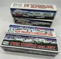 Hess Vehicle Toys - 1990, 1992, 1995, 2010