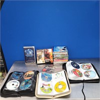 DVDs and CDs