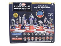 2020 Battle For the White House Chess Set