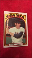 1972 topps Dave Kingman RC