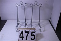 2 Easels For Plates Heavy Metal 14.5"