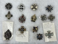 Collection of Enameled Imperial Russian Medals