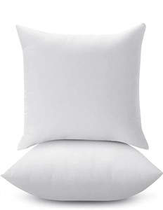 Throw Pillow Inserts Pack of 2, White 18x18