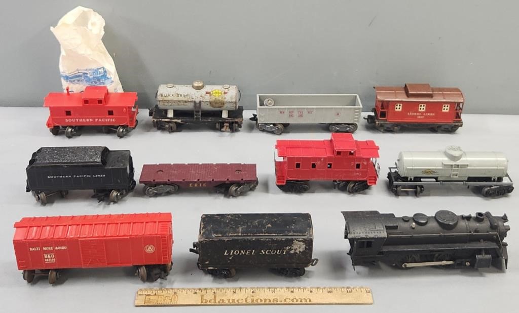 Lionel Trains & Locomotive Lot Collection