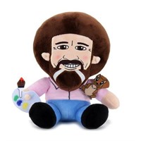 Kidrobot Bob Ross Pink Shirt Peapod Phunny Plush