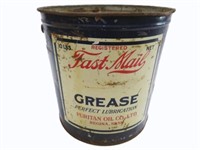 PURITAN OIL CO.  FAST MAIL 10LBS GREASE CAN