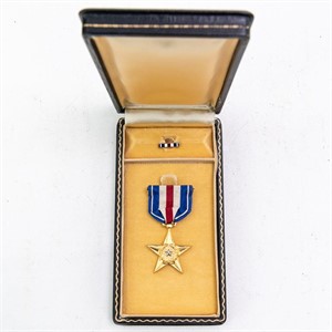 WWI US 33rd Division 122nd FA Officer Silver Star